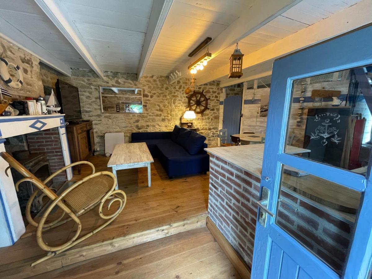 Authentique Maison De Pecheur Au Coeur D'Un Hameau Κροζόν Εξωτερικό φωτογραφία